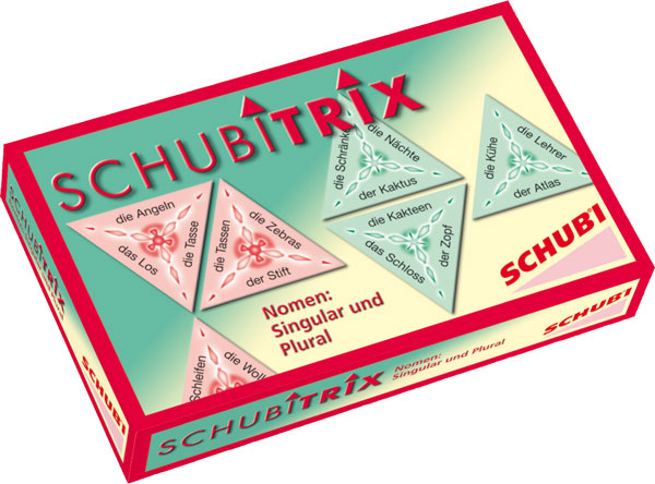 Schubitrix-Podstatné mená: jednotné a množné číslo