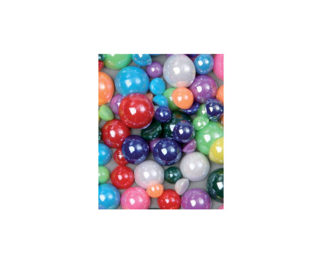 Polgulôčky perleťovej farby