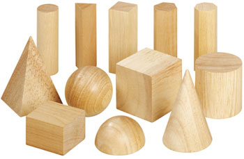 Geometrické telesá z dreva