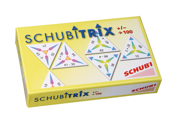 Schubitrix - sčítanie a odčítanie do 100