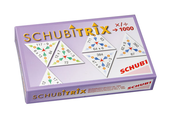 Schubitrix-násobenie a delenie do 1000