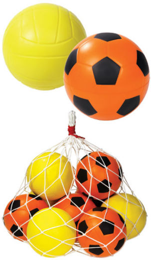 Volejbalová lopta z umelej hmoty